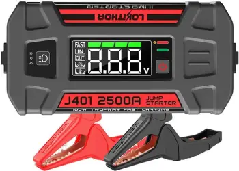 Startues makinash Lokithor J401, 2500A, 74Wh 12V, i zi
