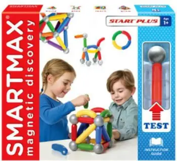 Blloqe magnetikë për fëmijë SmartMax: Start Plus, 23 pjesë