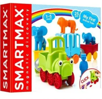 Tren lodër për fëmijë SmartMax My First Animal Train