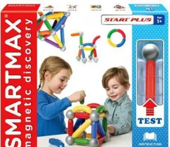 Blloqe magnetike për fëmijë SmartMax Start Plus (223696), 30 pjesë