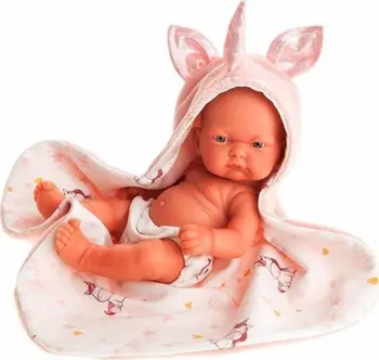 Kukull bebe Antonio Juan Pitu, 26cm, vinyl i butë