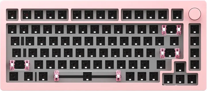Tastierë Monsgeek M1 Barebone Kit, rozë, US - 1