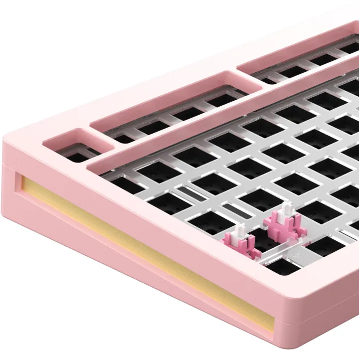 Tastierë Monsgeek M1 Barebone Kit, rozë, US - 5