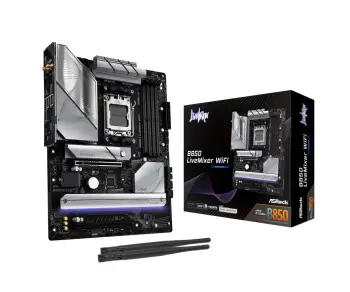 Pllakë Amë AM5 ASROCK B850 LiveMixer WiFi