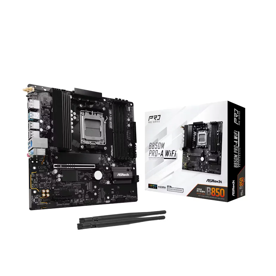 Pllakë Amë AM5 ASROCK B850M Pro A WiFi - 1