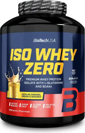 Iso Whey Zero Catalan Caramel Cream, 1816g