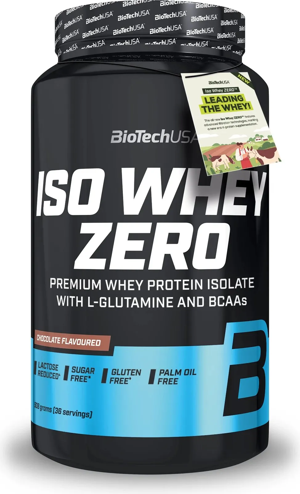 Iso Whey Zero 908g Chocolate - 1