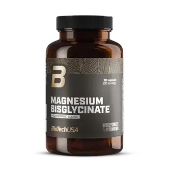 Minerale BioTechUSA Magnesium Bisglycinate, 90 kapsula