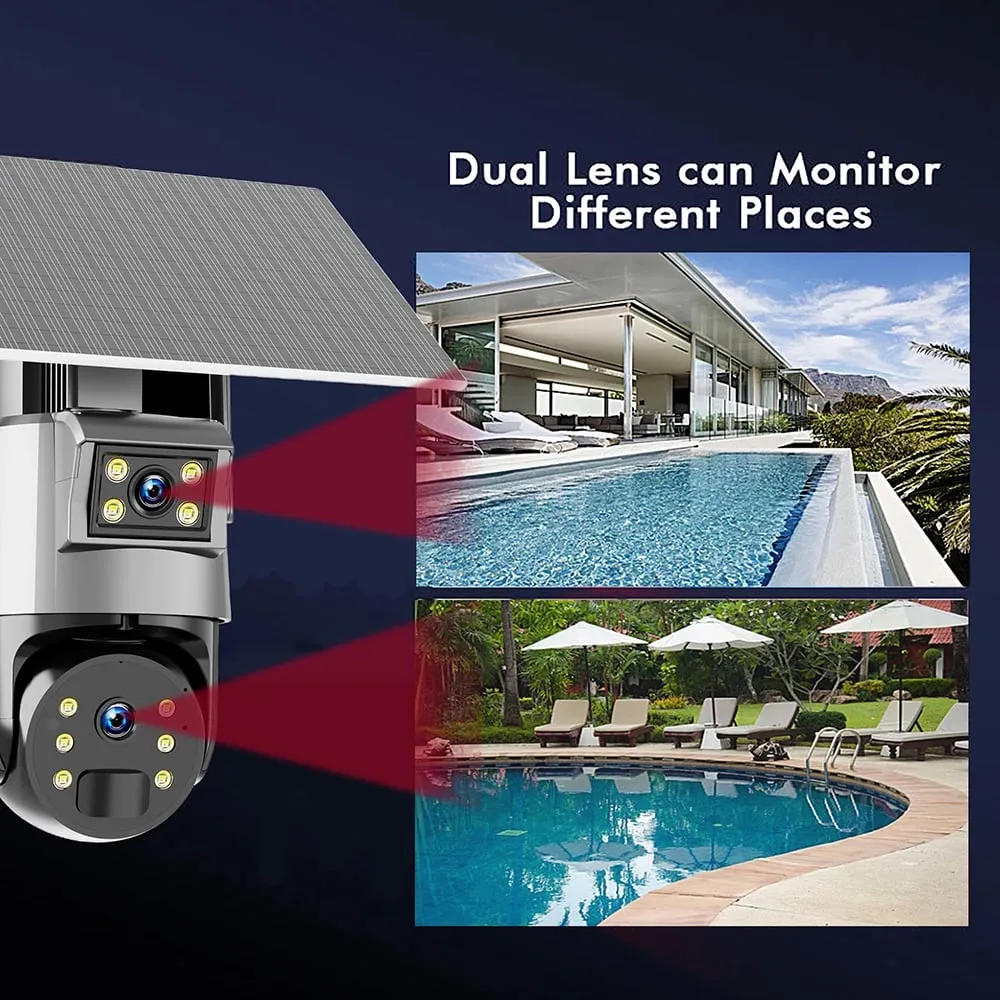 Kamere Dual Lense Solare 4G 8.0MP EM30 - 3