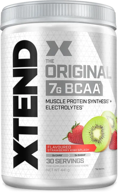 Suplement XTEND® Original BCAA Powder Blue Raspberry Ice, 444g - 4