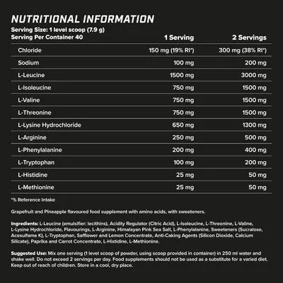 Aminoacide XTEND® EAA 40 Serv. Tropical Flavour, 316g - 2