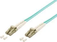 Kabllo patchcord Diverse Fiber Optic, 1 m, e kaltër - 1
