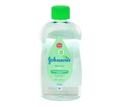 Vaj për bebe Johnson's Aloe Vera, 300 ml - 1