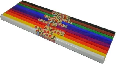 Letër krepe SCHEMAT Classic Mix, set 10 copë, 50x200 cm, shumëngjyrëshe - 1
