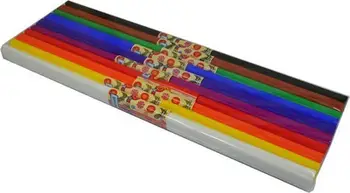 Letër krepe SCHEMAT Classic Mix, set 10 copë, 50x200 cm, shumëngjyrëshe