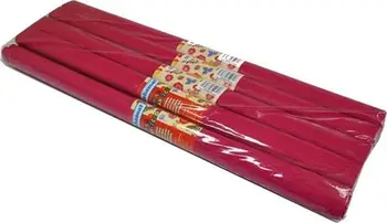 Letër krep SCHEMAT, set 10 fletë, 50x200 cm, bordeaux