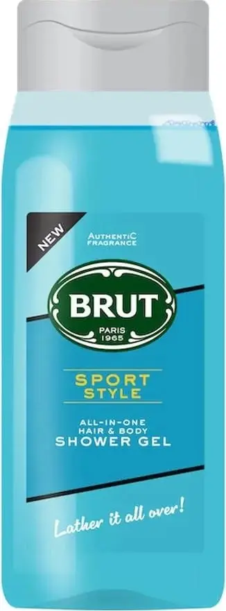 Xhel dushi Brut Sport Style All In One, për trup dhe flokë, 500ml