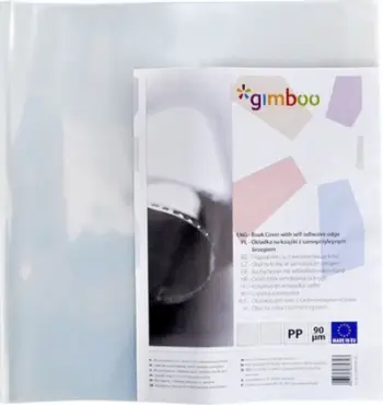 Kopertina libri Gimboo, 10 copë, transparente