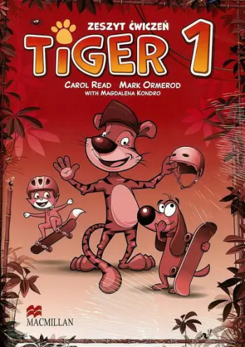 Fletore pune anglisht Macmillan Tiger 1 WB, për fëmijë, ngjyrë shumëngjyrëshe