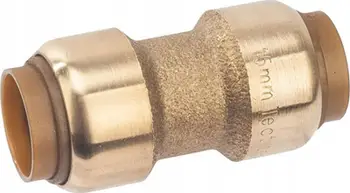 Lidhës shtypës PEGLER YORKSHIRE Tectite 15mm, për tuba, prej bronzi