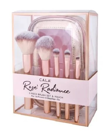 Set brusha për grim Cala Rose Radiance, 5 copë - 1