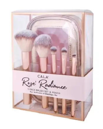 Set brusha për grim Cala Rose Radiance, 5 copë