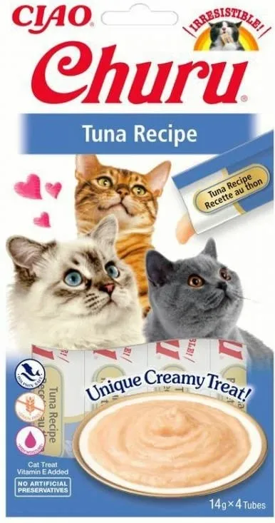 Churu shpërblime të lëngëshme për mace, me përmbajtje tuna Ciao - 1