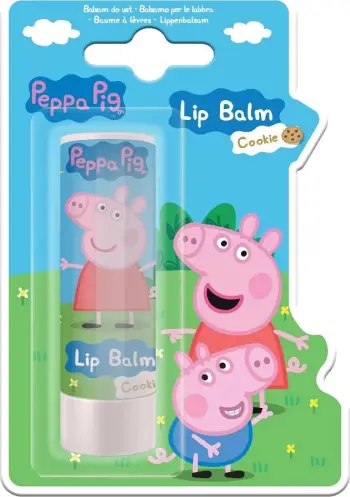 Balsam për buzë Peppa Pig Cookie për vajza 4.4g