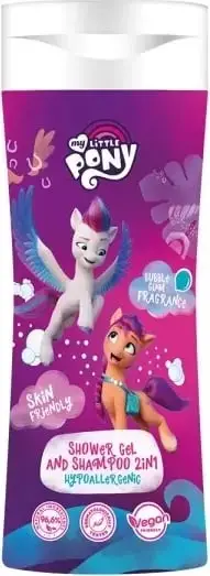 Shampon dhe xhel dushi për fëmijë My Little Pony Balloon Gum 300ml