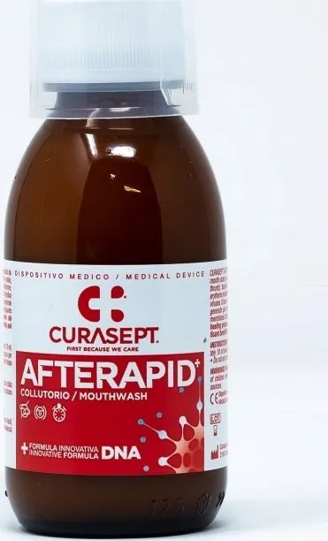 Shpëlarës goje Curasept AFTE Rapid, 125ml, pa alkool - 2