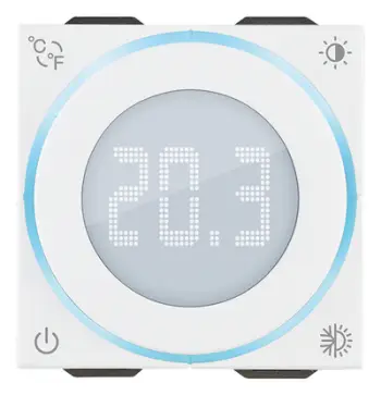 Termostat me prekje VIMAR IoT 2M, i bardhë