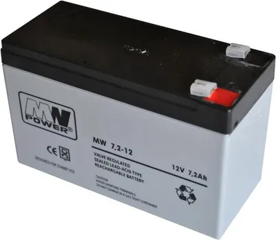 Bateri MW Power, 12V, 7.2Ah - 1