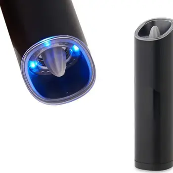 Mulli elektrik për erëza Kinvara, mekanizëm qeramik, ndriçim LED, i zi
