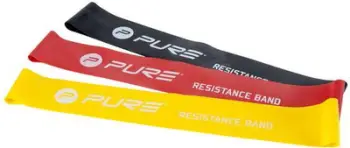 Rripa për ushtrime Pure Mini Band, 3 copë