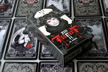 Karta tarot Fournier Nekro, 78 letra, 110 x 60mm