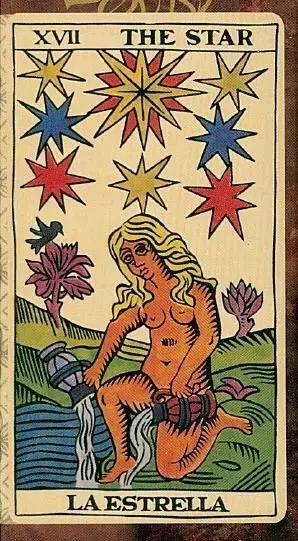 Karta Tarot Fournier Spanish Tarot 184417, 78 karta, 12x7 cm, shumëngjyrëshe