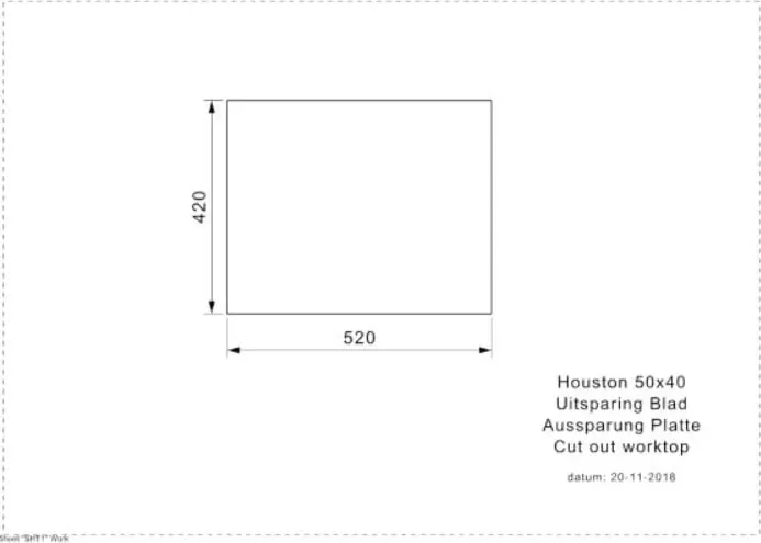 Lavaman inox, Houston 50 - 3