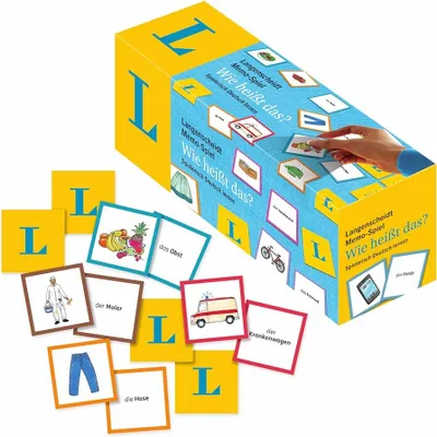 Word Memory Game German As A Foreign Language - Vv Aa - 1