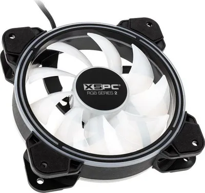 Ventilator kompjuteri XSPC RGB, 35.2 dBA, 120 mm, 3 copë - 2