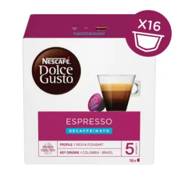 Nescafè® Dolce Gusto® Espresso Decaffeinato (16 kapsula)