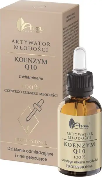 Serum për fytyrë Ava Laboratorium Youth Activator Coenzyme Q10 me Vitamina për femra 30ml