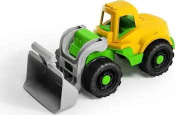 Lodër buldozer Tupiko Mini, plastikë e riciklueshme, shumëngjyrëshe
