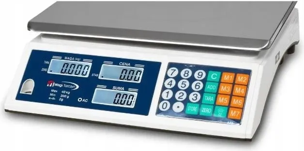 Peshore elektronike Wagi Tarczyn WT-202, 40 kg, e bardhë - 1