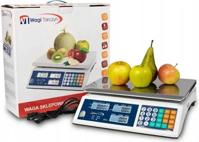 Peshore elektronike Wagi Tarczyn WT-202, 40 kg, e bardhë - 11