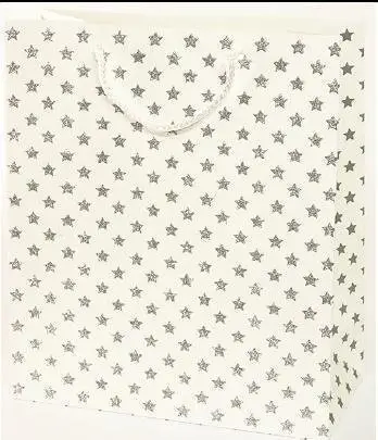 Qese dhuratash Wydawnictwo Diecezjalne Gift Bag L stars 0286-01, madhësi e madhe, motiv me yje, shumëngjyrëshe