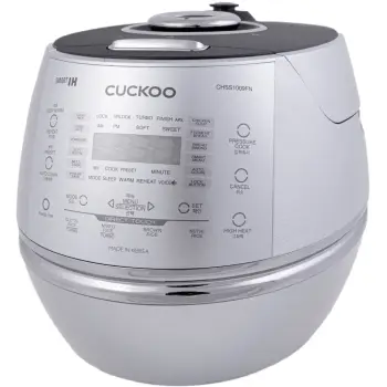 Reiskocher Cuckoo CRP-CHSS1009FN, 1.8L, presion, induksion, metallic