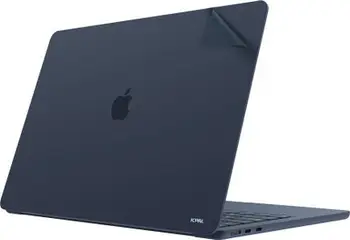 Set mbrojtës JCPal MacGuard 2in1 për MacBook Air 13" M2, folje mbrojtëse, Midnight