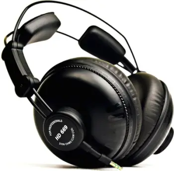 Kufje Superlux HD669, 200 mW, 10 Hz - 30 kHz, të zeza