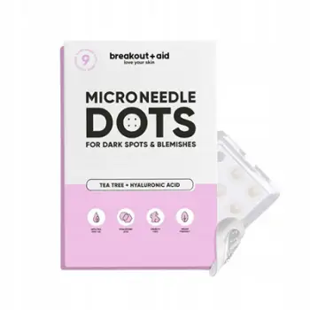 Letra kundër akneve Breakout+aid - Anti-blemish & Dark-spots, 9 copë