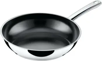 Tigan skuqjeje, Silit Talis (2110300434), inox 18/10 me veshje CeraProtect, 24 cm, përshtatshëm për induksion dhe furrë, e zezë